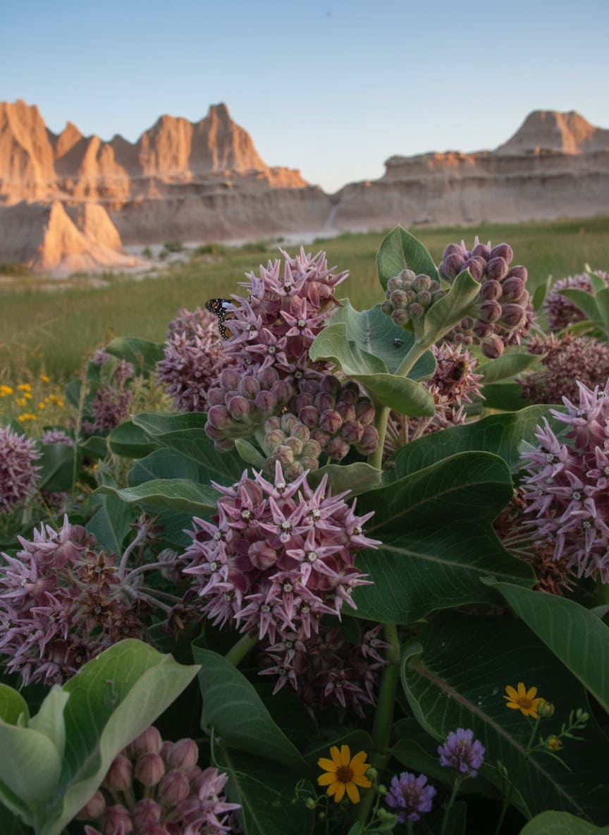Showy Milkweed (Asclepias speciosa)
