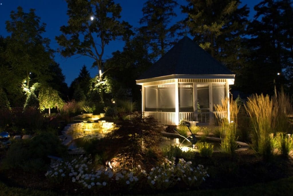 Artificial Lighting in garden