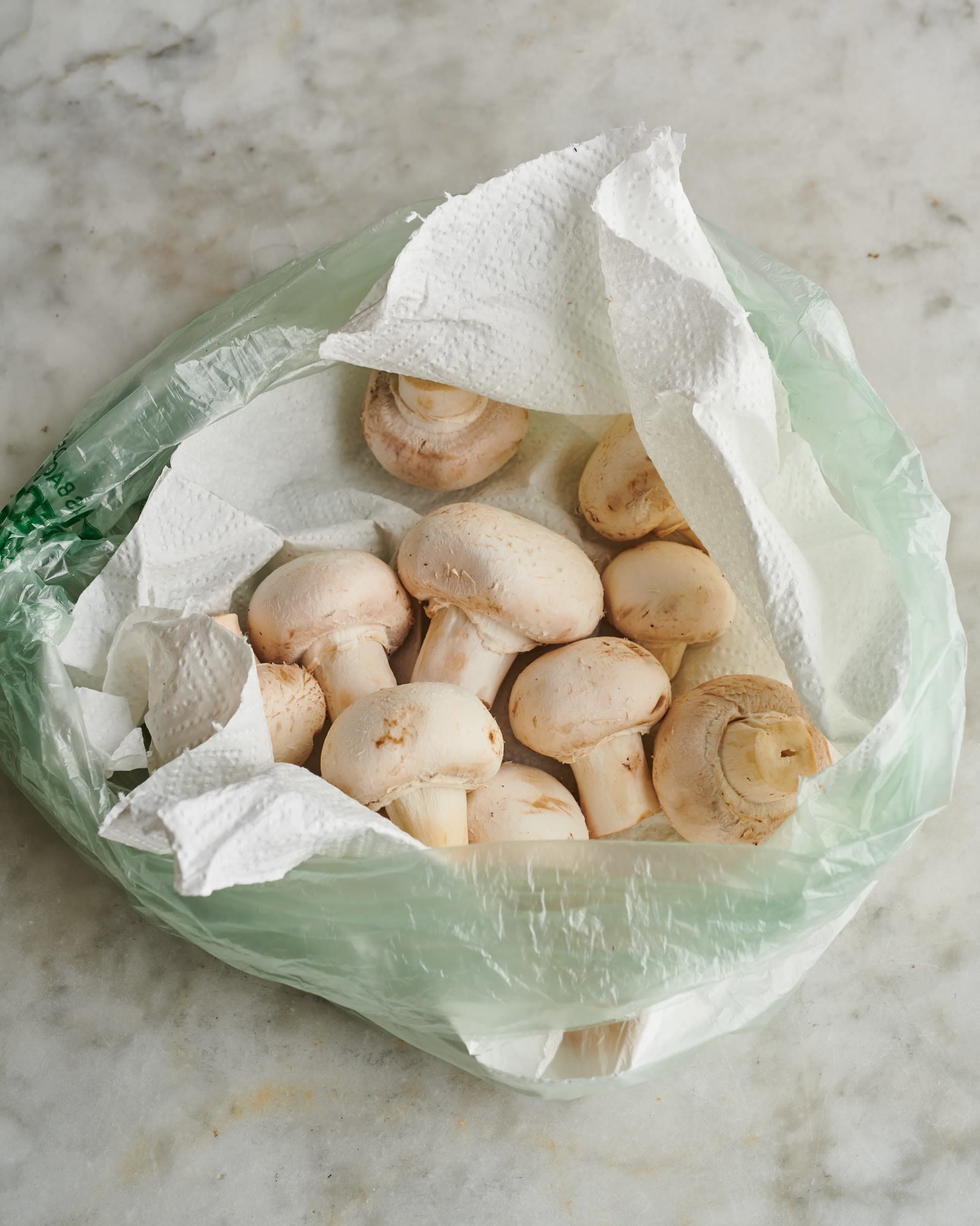 Proper mushrooms storage