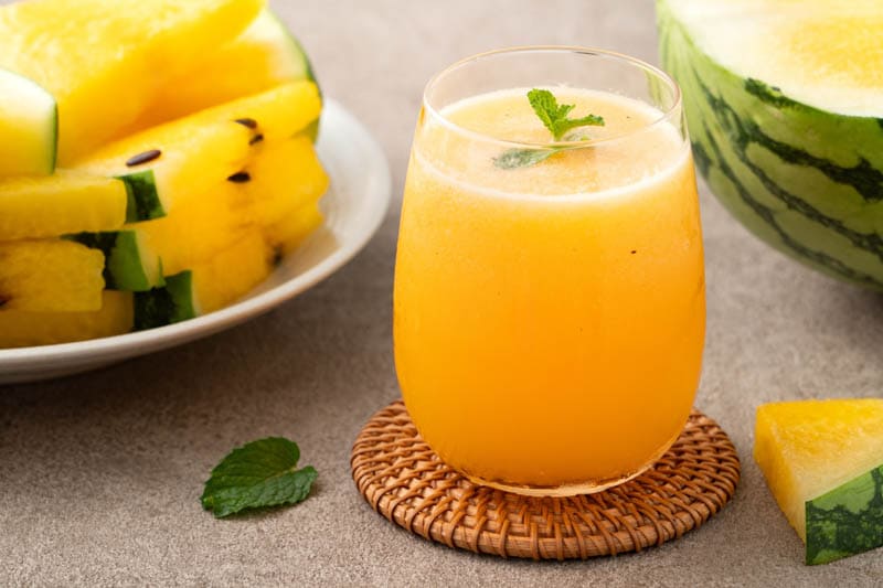 Yellow Watermelon JuiceYellow Watermelon Juice