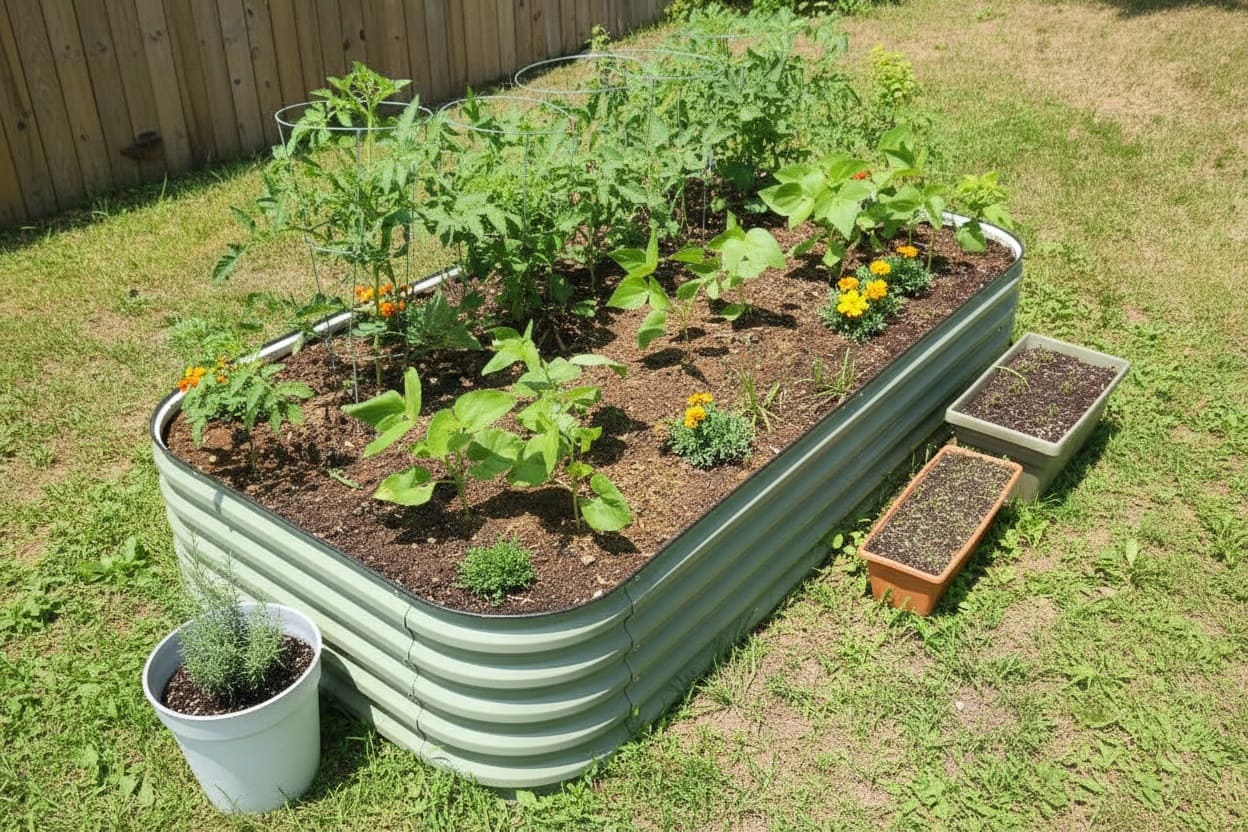 4x8 raised bed