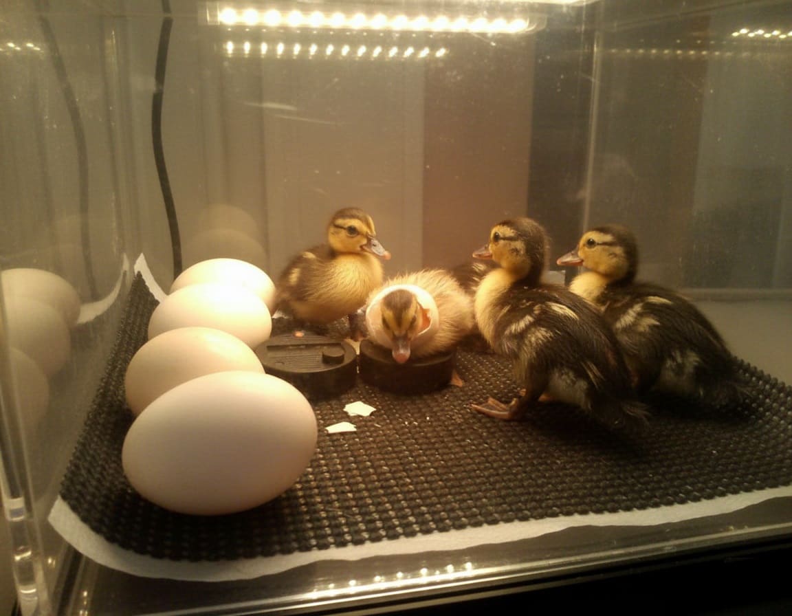 Artificial Muscovy Duck Incubation