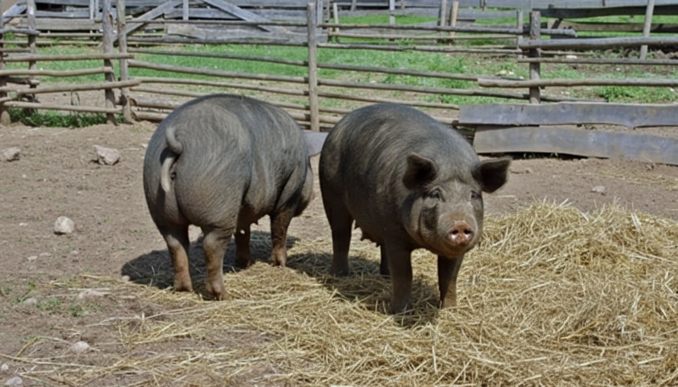 Berkshire Pigs
