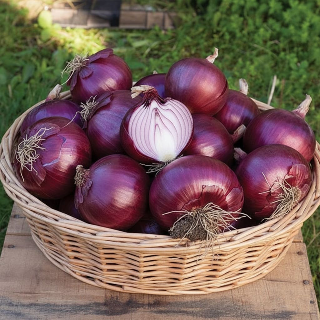Cabernet Red onions