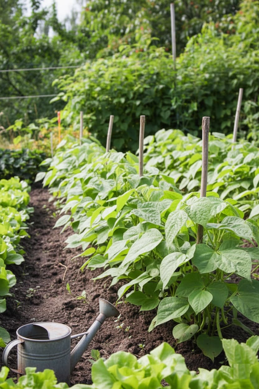 Growing Bush beans