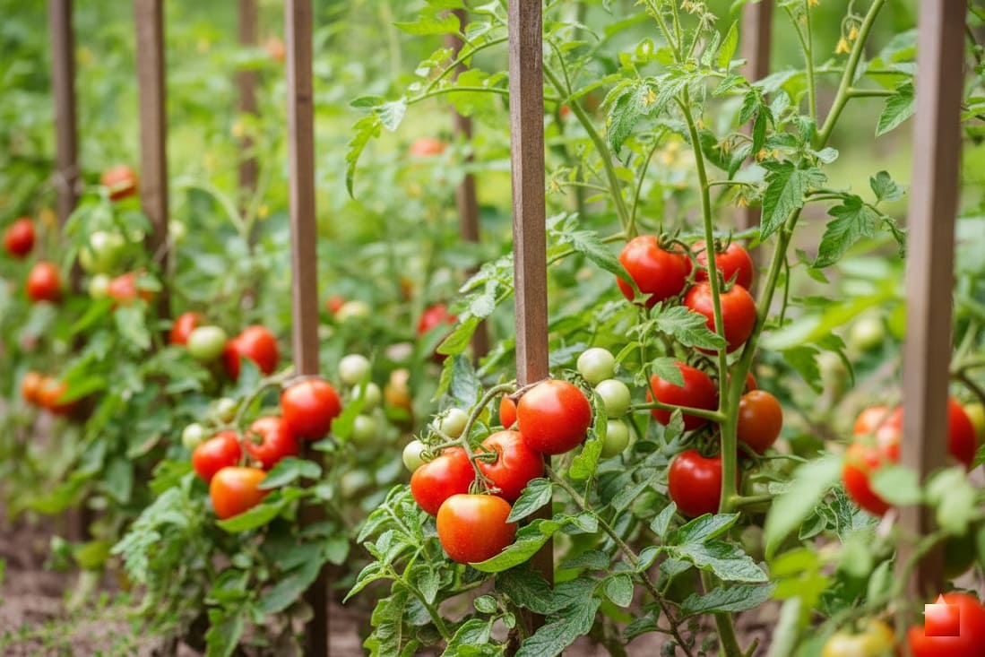 Growing tomatoes