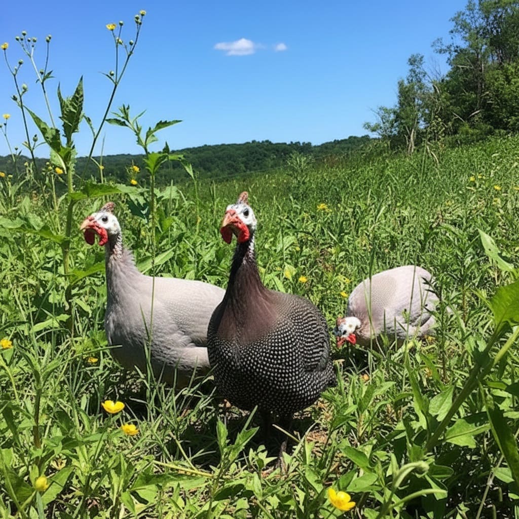 Managing Free-Range Guineas