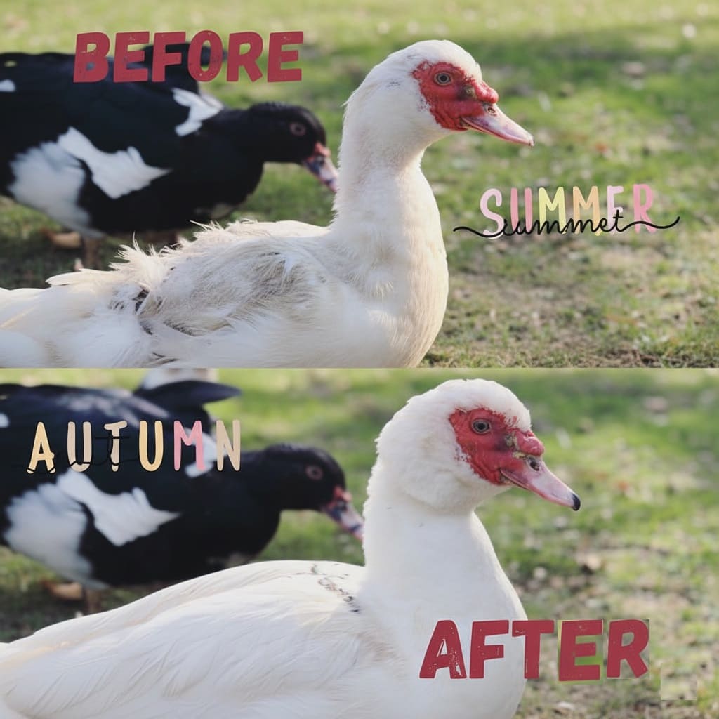 Muscovy Duck Molti