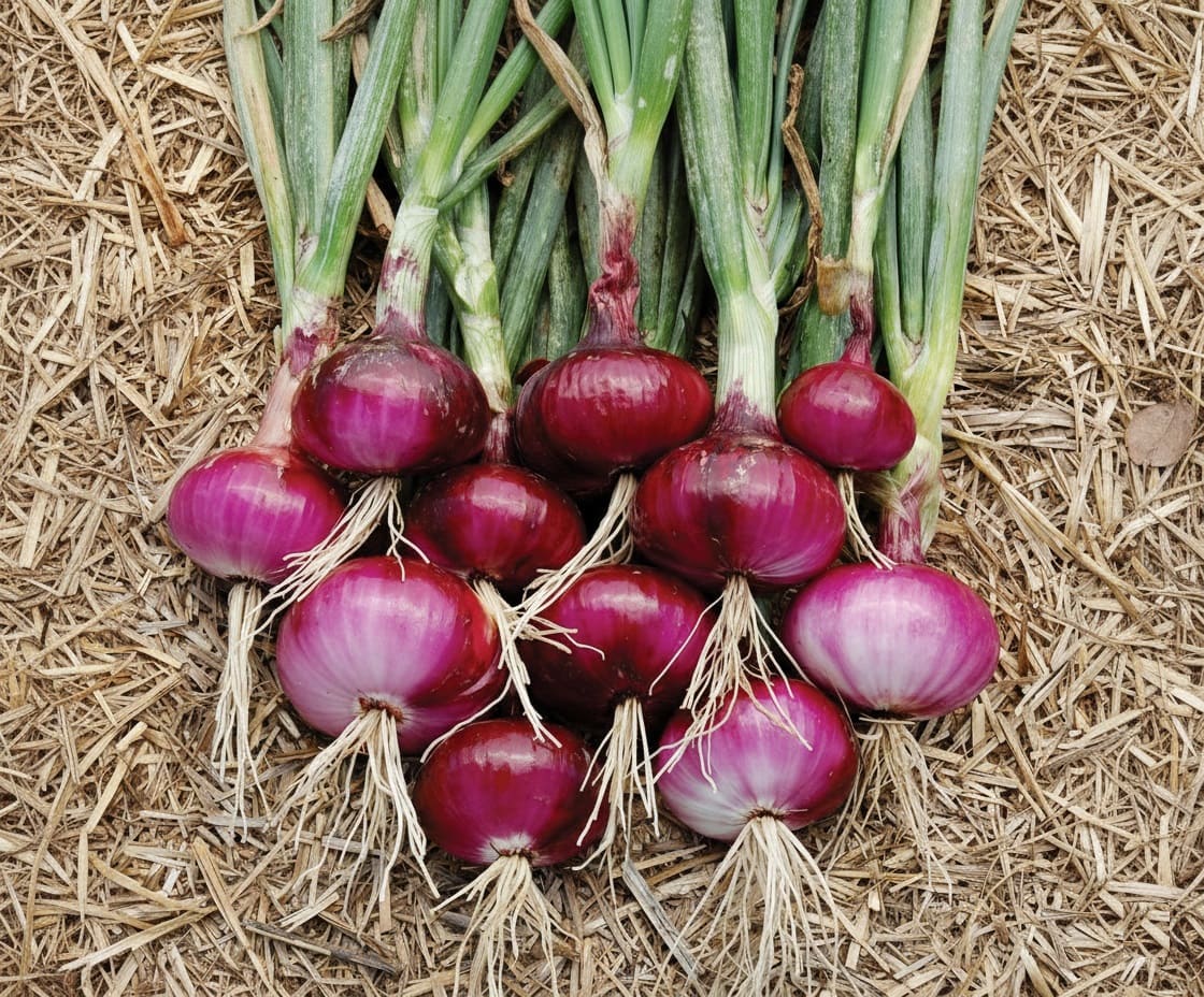 Red Burgundy onions