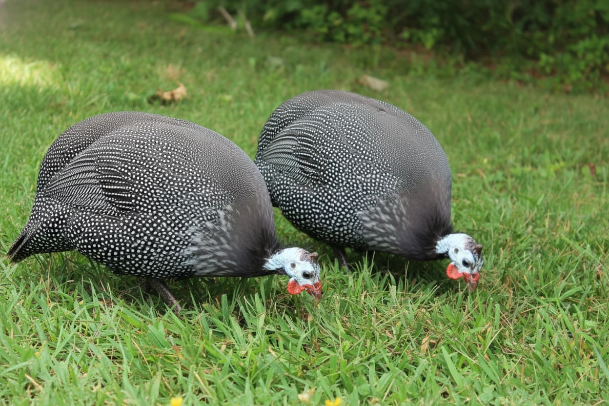 guinea fowl for pest control