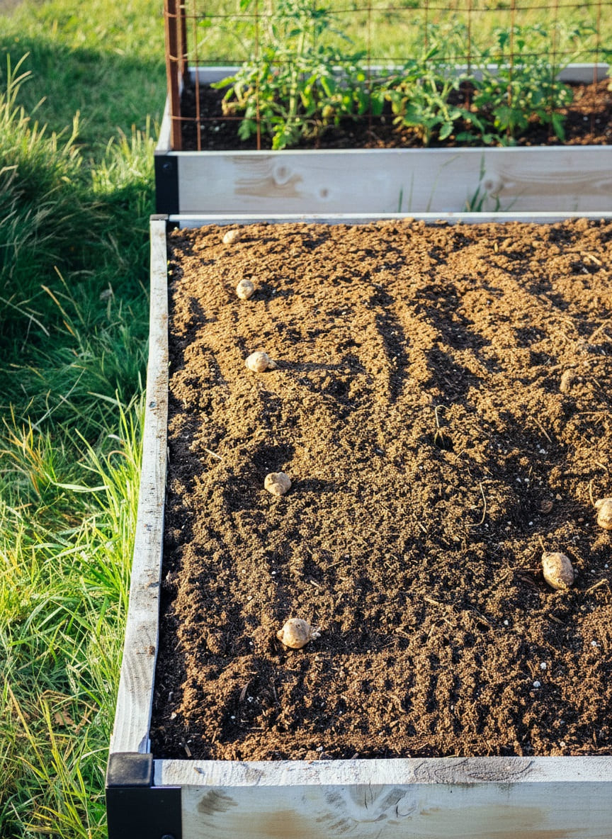 spacing Jerusalem Artichokes