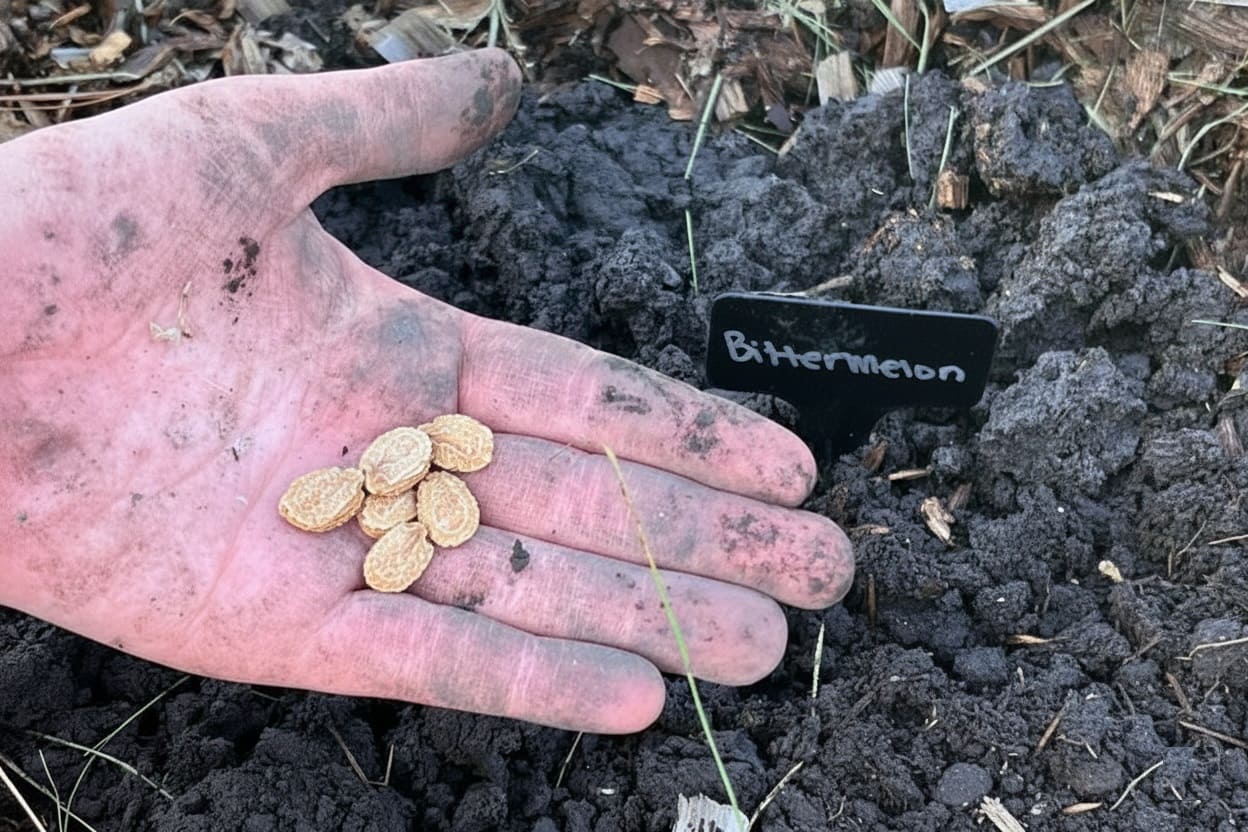 Direct Sowing Bitter Melon Seeds