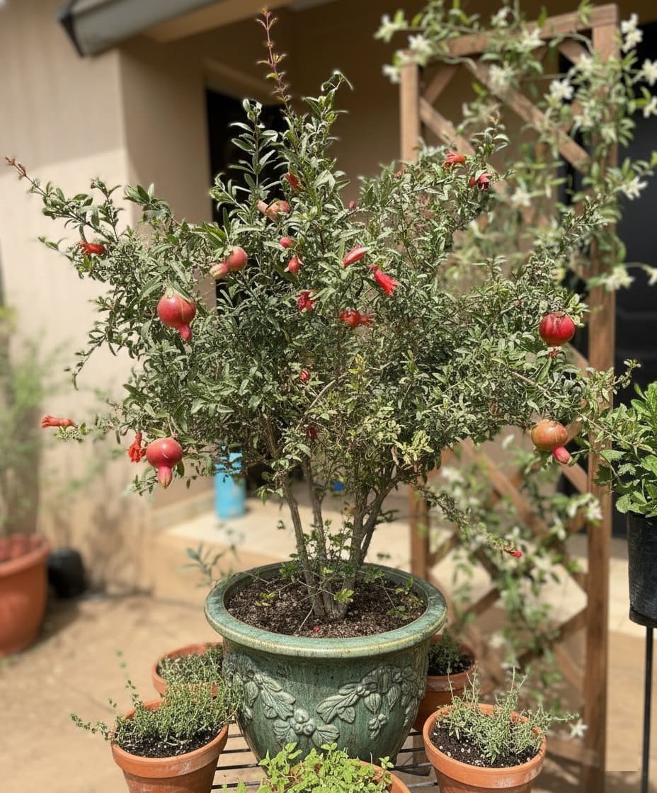 Dwarf Pomegranates