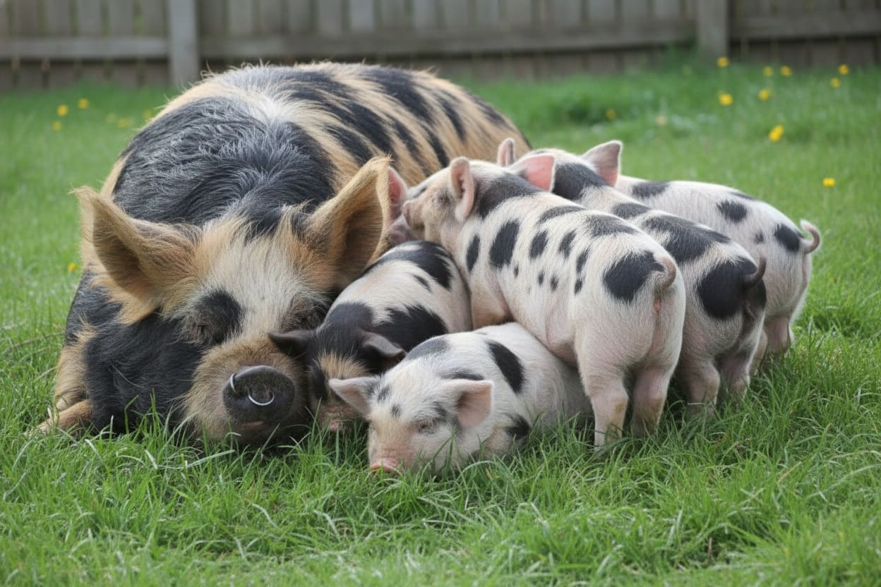 Kunekune Pigs
