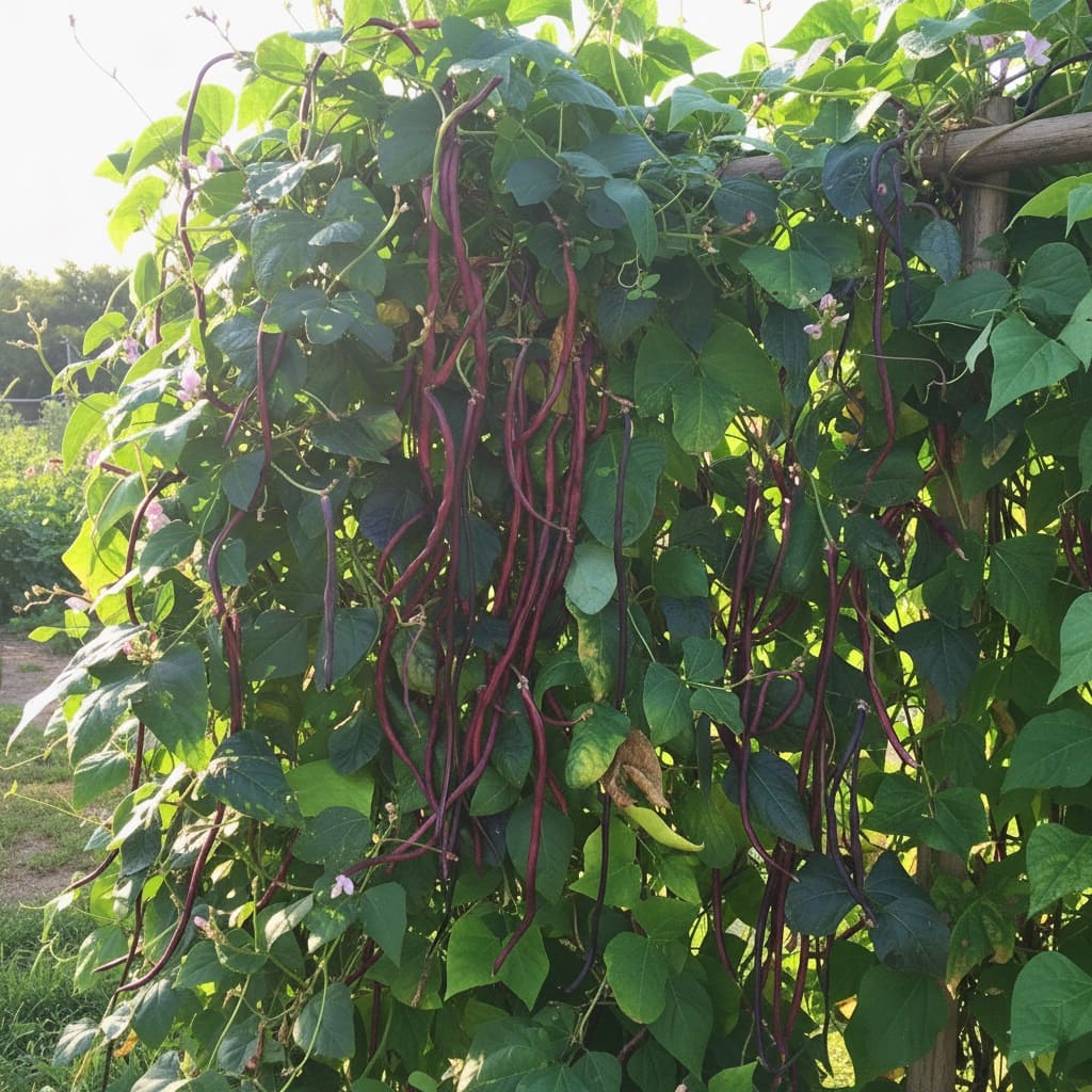 Purple Yard Long Bean