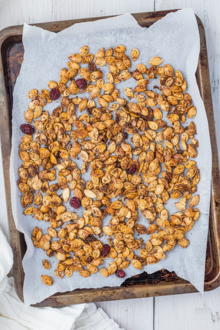 Roasted Acorn Snacks