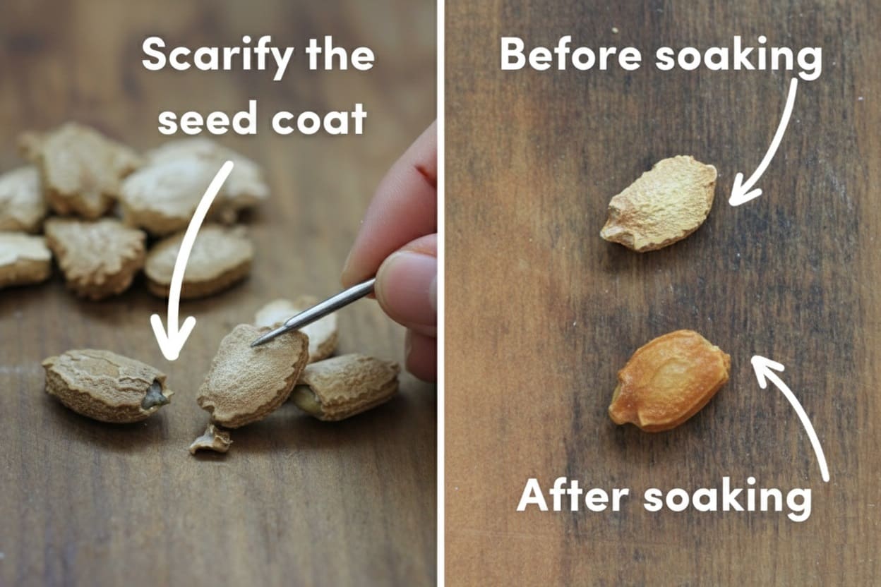 Water melon seed Scarification