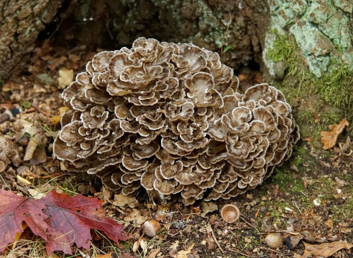 Hen of the Woods Maitake (Grifola frondosa)