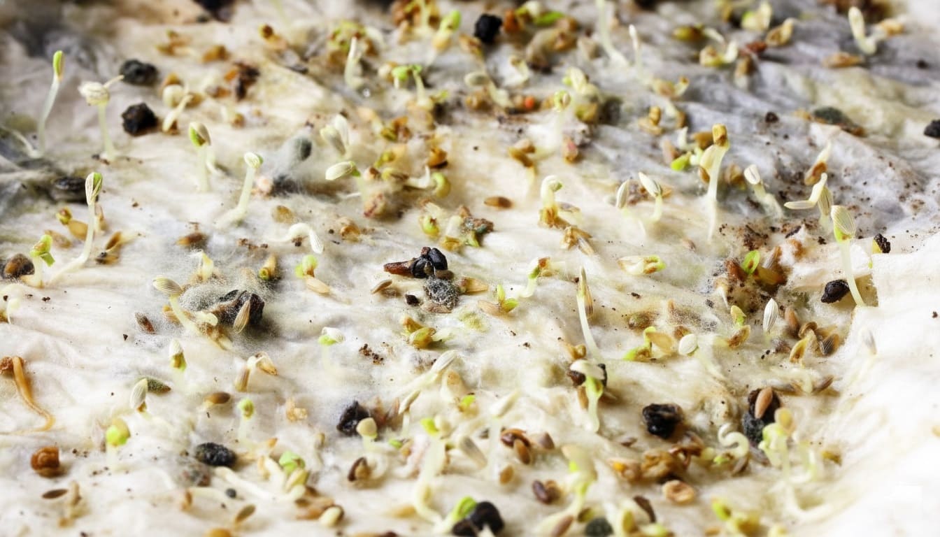 Mold in seed stratification