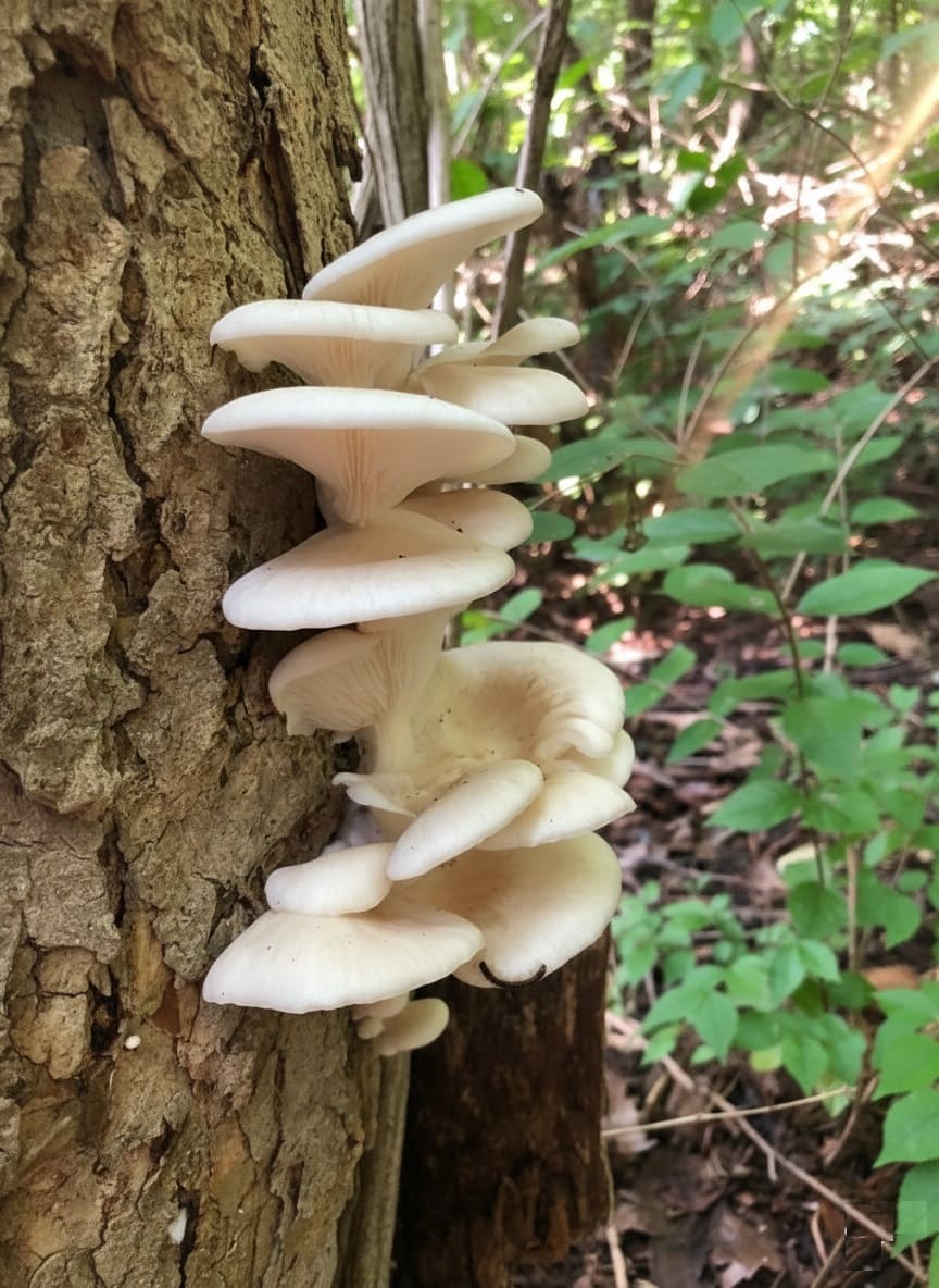 Oyster Mushrooms (Pleurotus ostreatus)