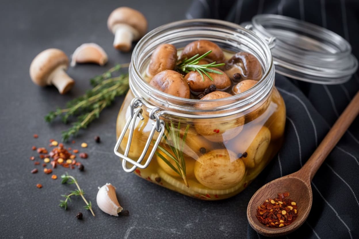 Pickling mushroom