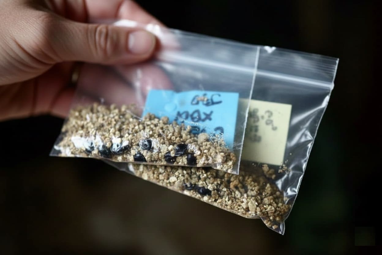 seed stratification with Vermiculite or Sand Method