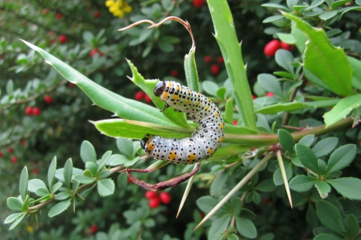 Berberis Sawfly