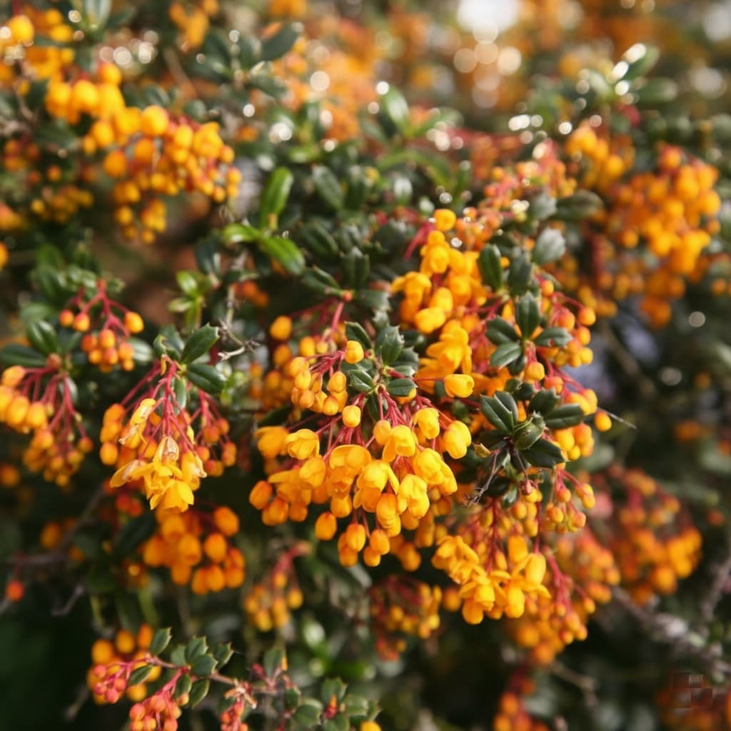 Darwin's barberry (Berberis darwinii)