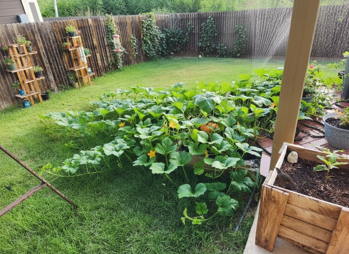 Managing Pumpkin Vines