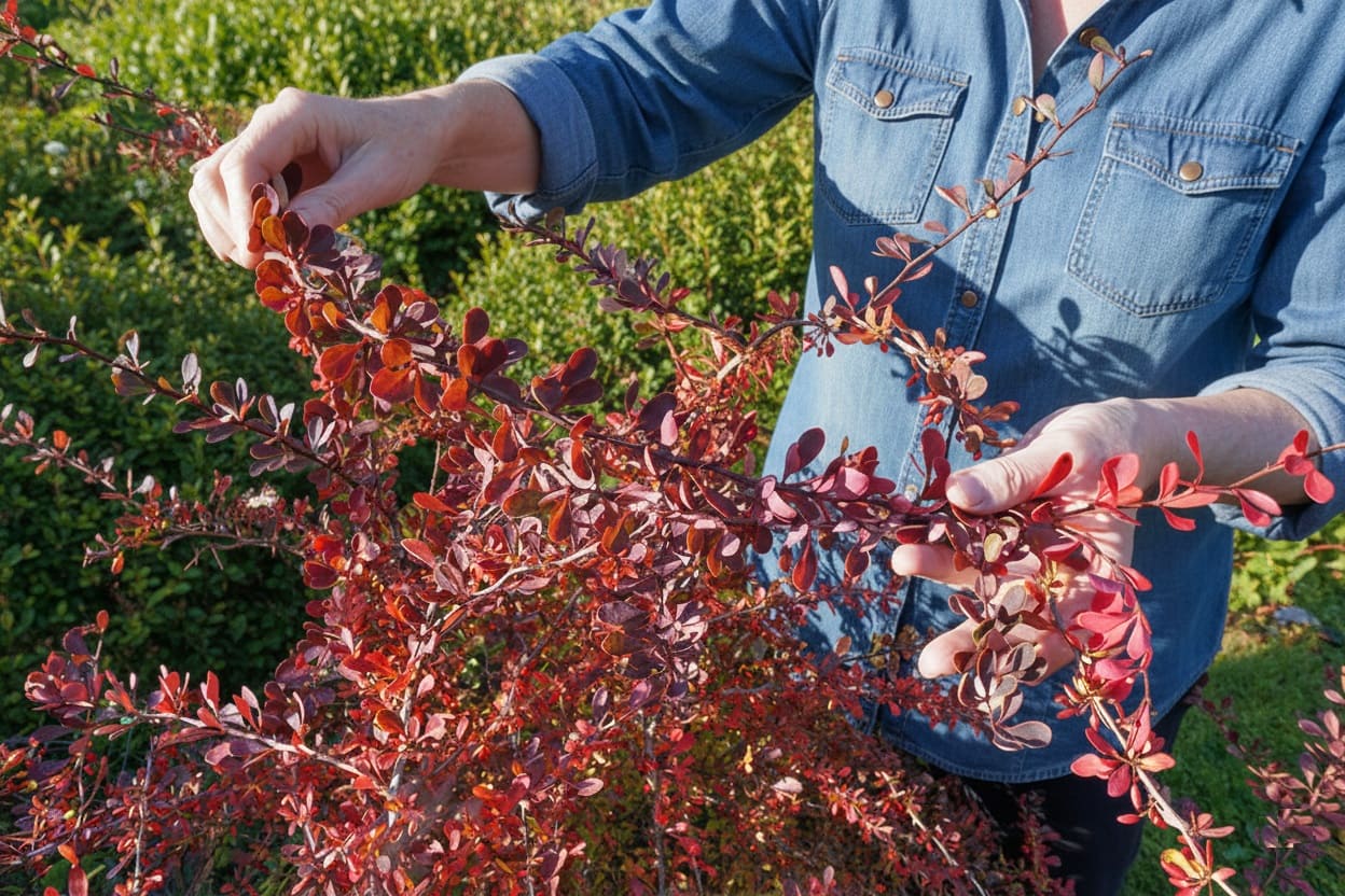 Pruning Berberis