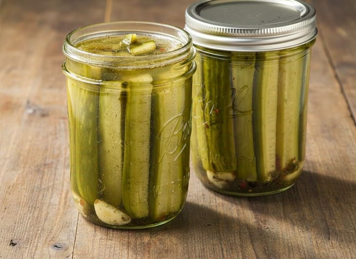 Seal Dill Pickle jars