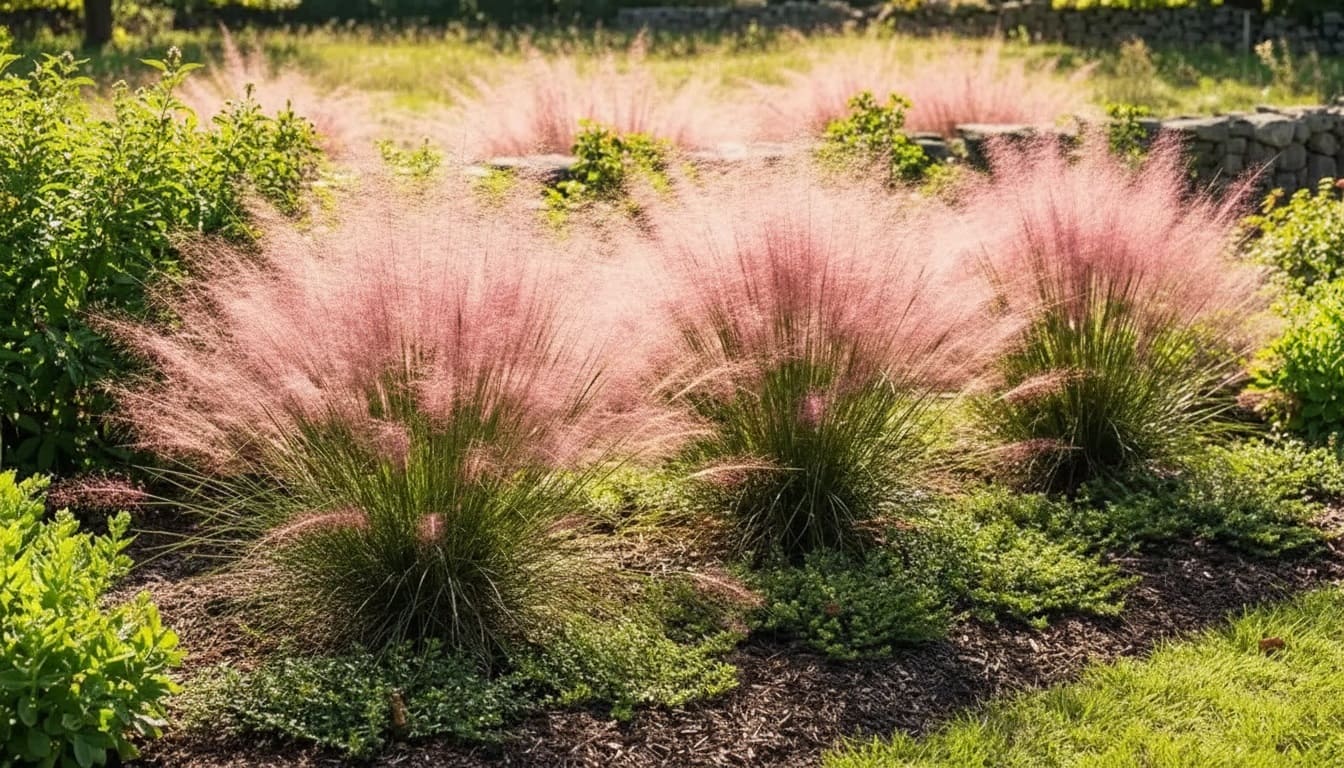 Spacing for planting Pink Muhly Grass