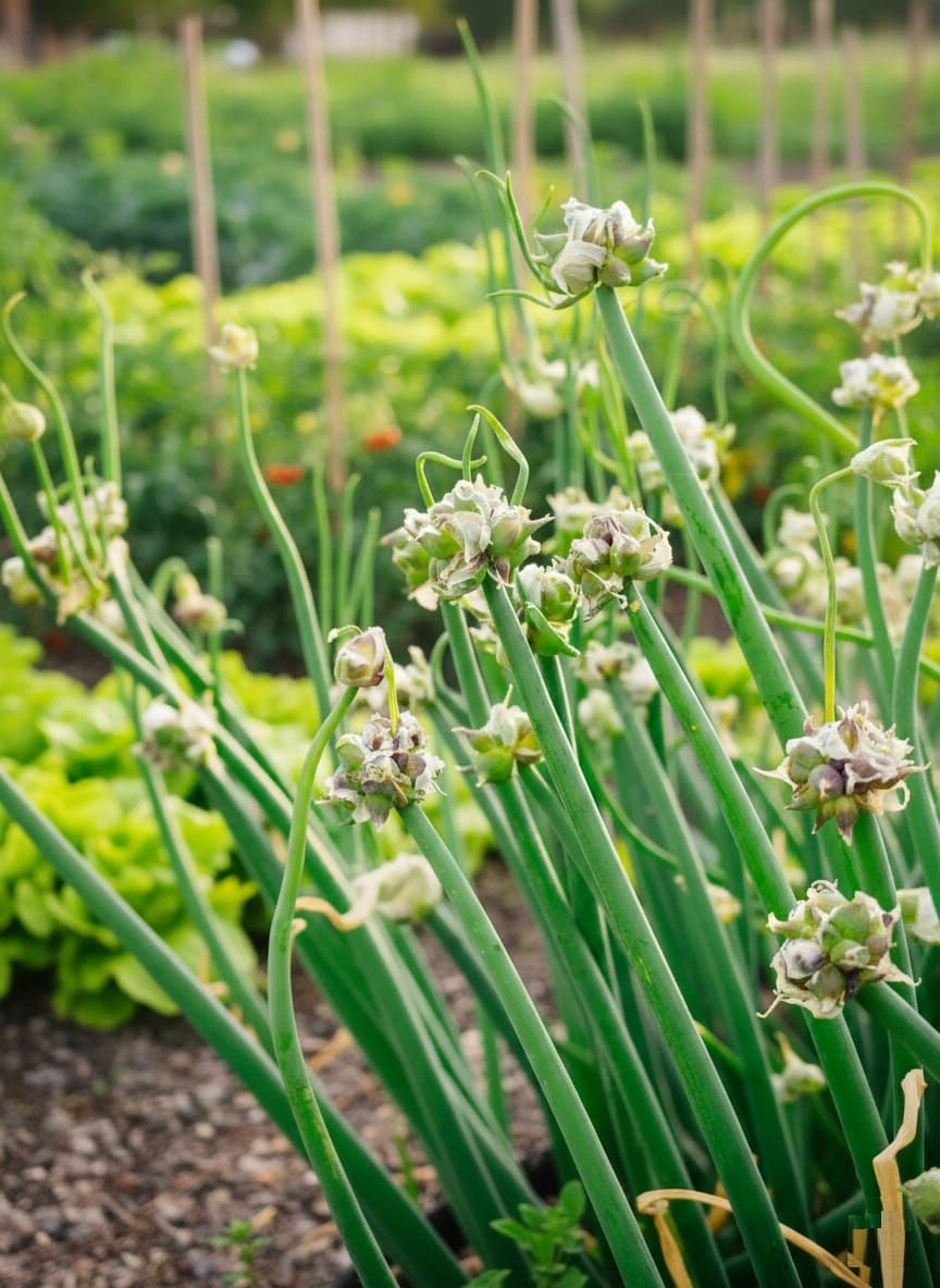 The Egyptian Walking Onion Topsets