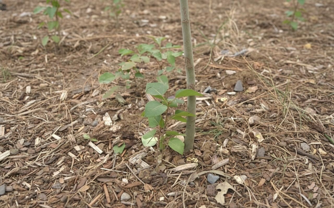 New sucker sprouts coming from aspen roots