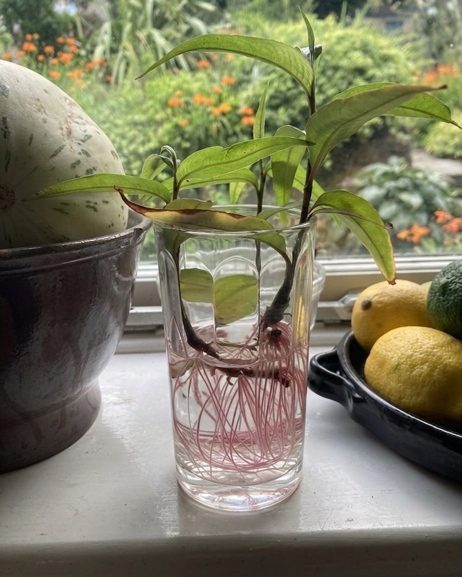 Propagating Vietnamese Coriander from cuttings