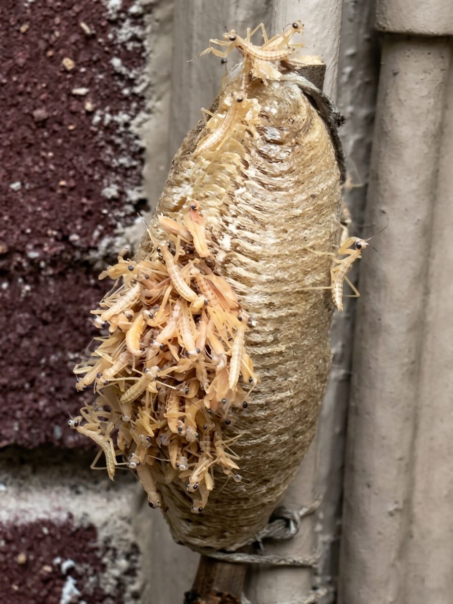 Praying Mantis tiny nymphs