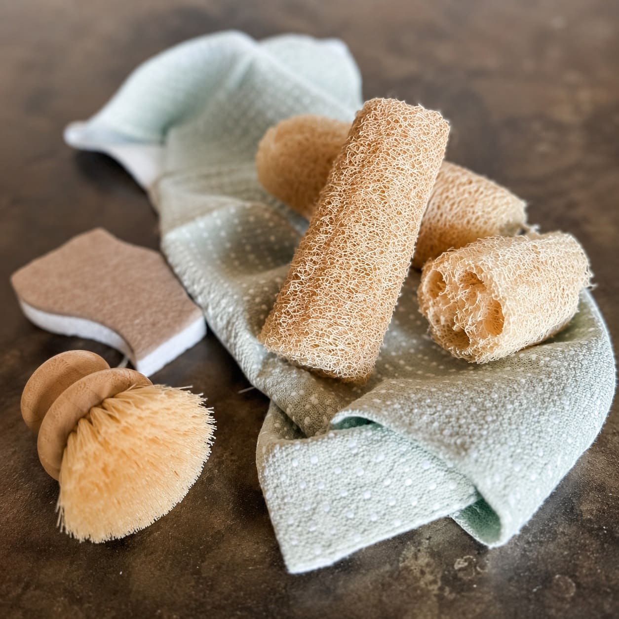 Loofah sponges