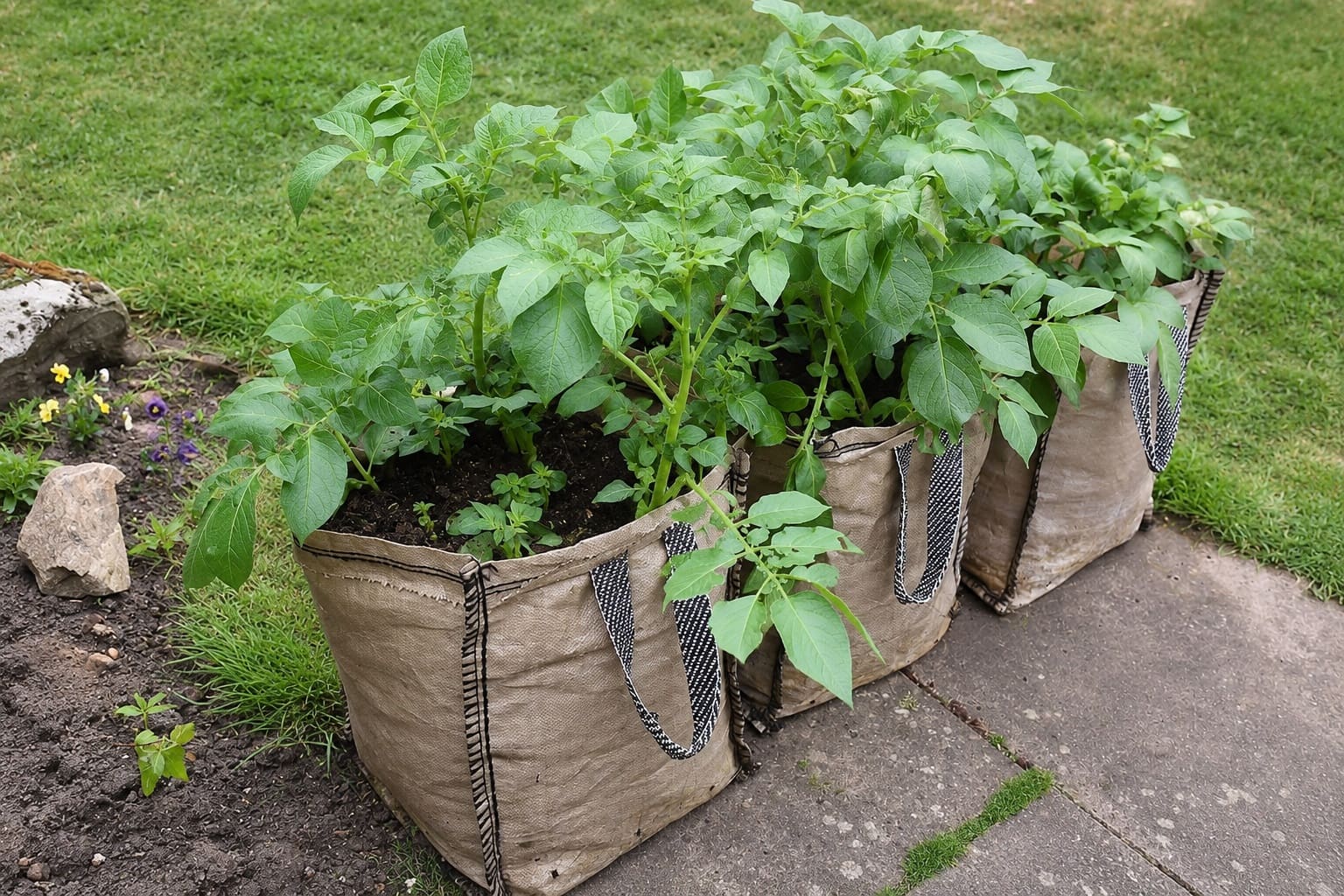 How to Grow Potatoes in Containers