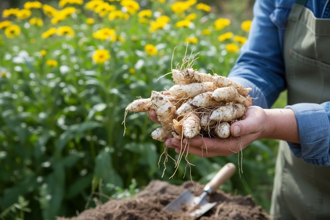 Growing Jerusalem Artichokes