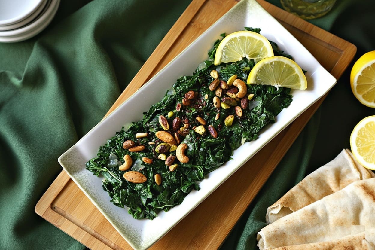 Palestinian-Style Khubeiza Mallow