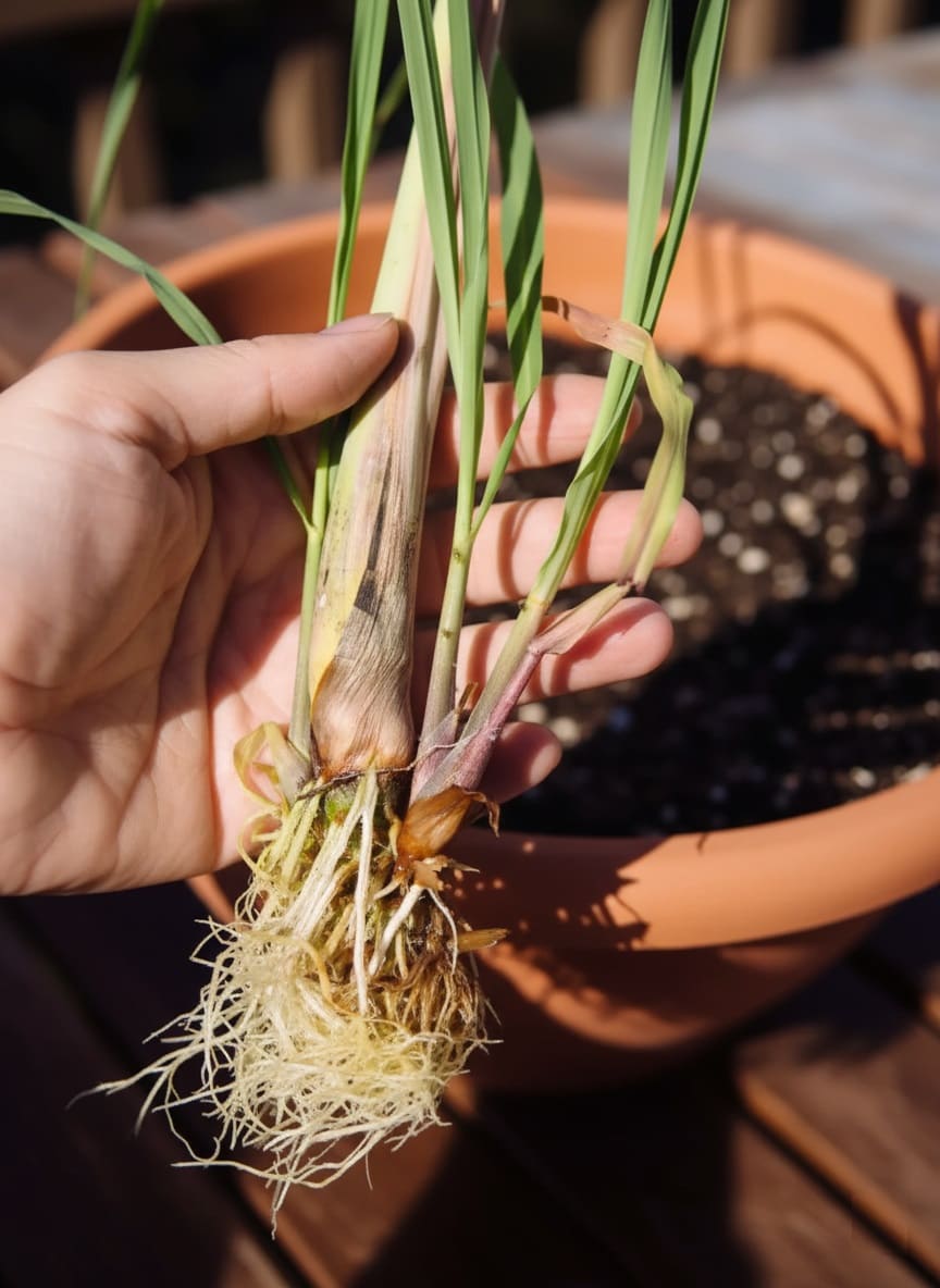 dividing Lemongrass