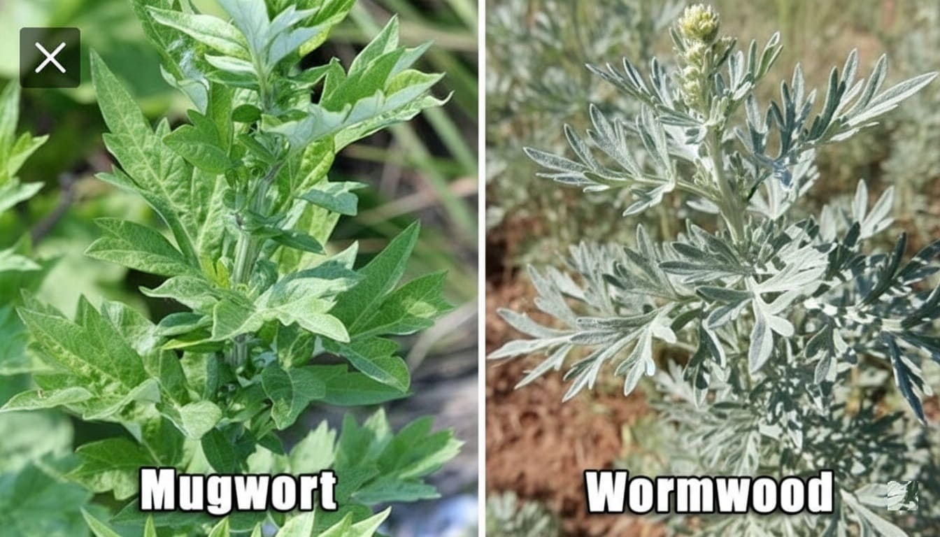 mugwort and wormwood