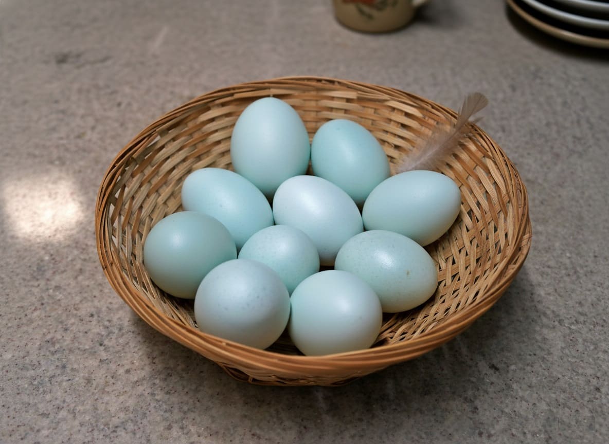 Blue Egg Laying Chickens
