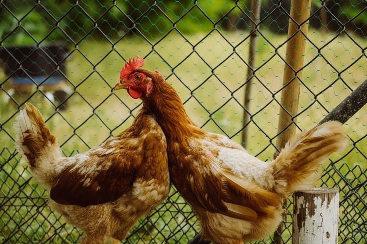 Chicken feather pecking
