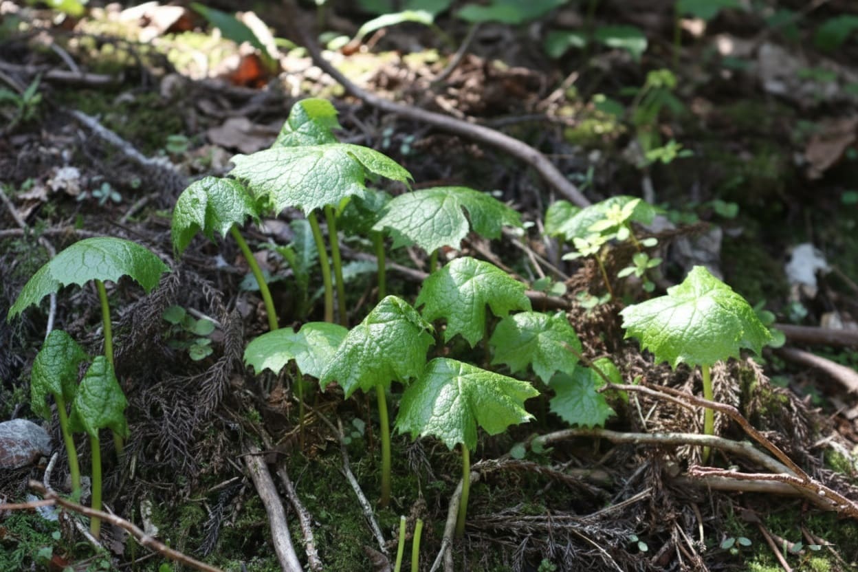 Diphylleia grayi Spring care