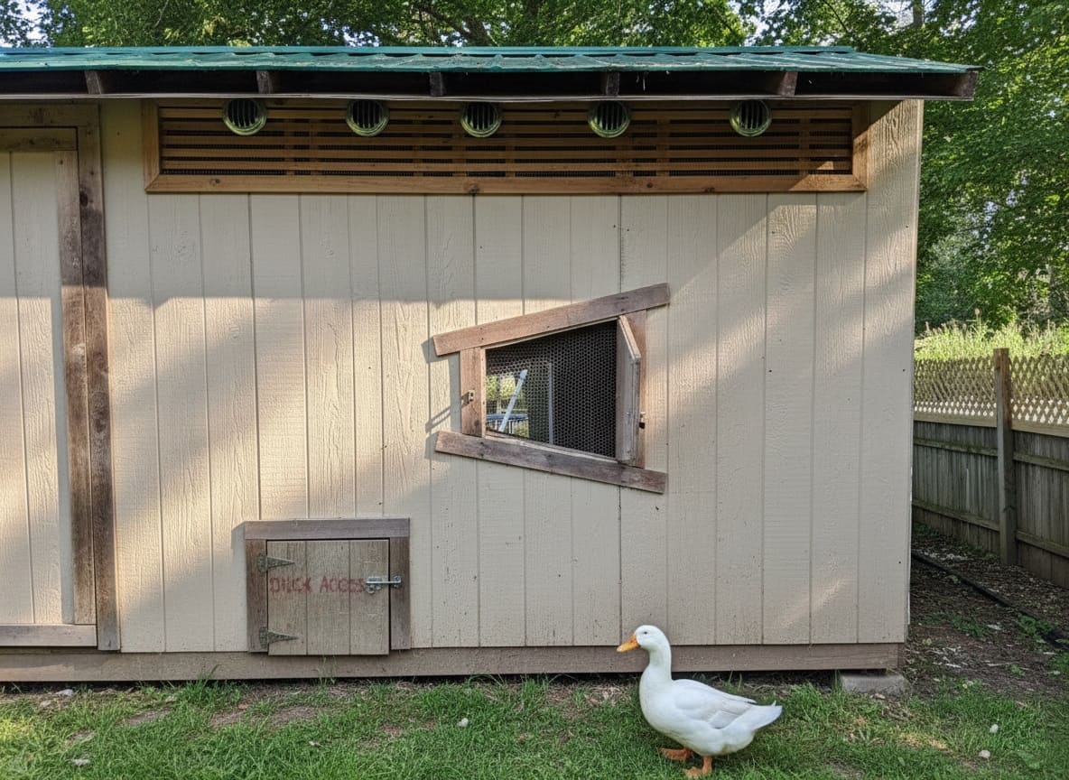 Duck Coop Ventilation