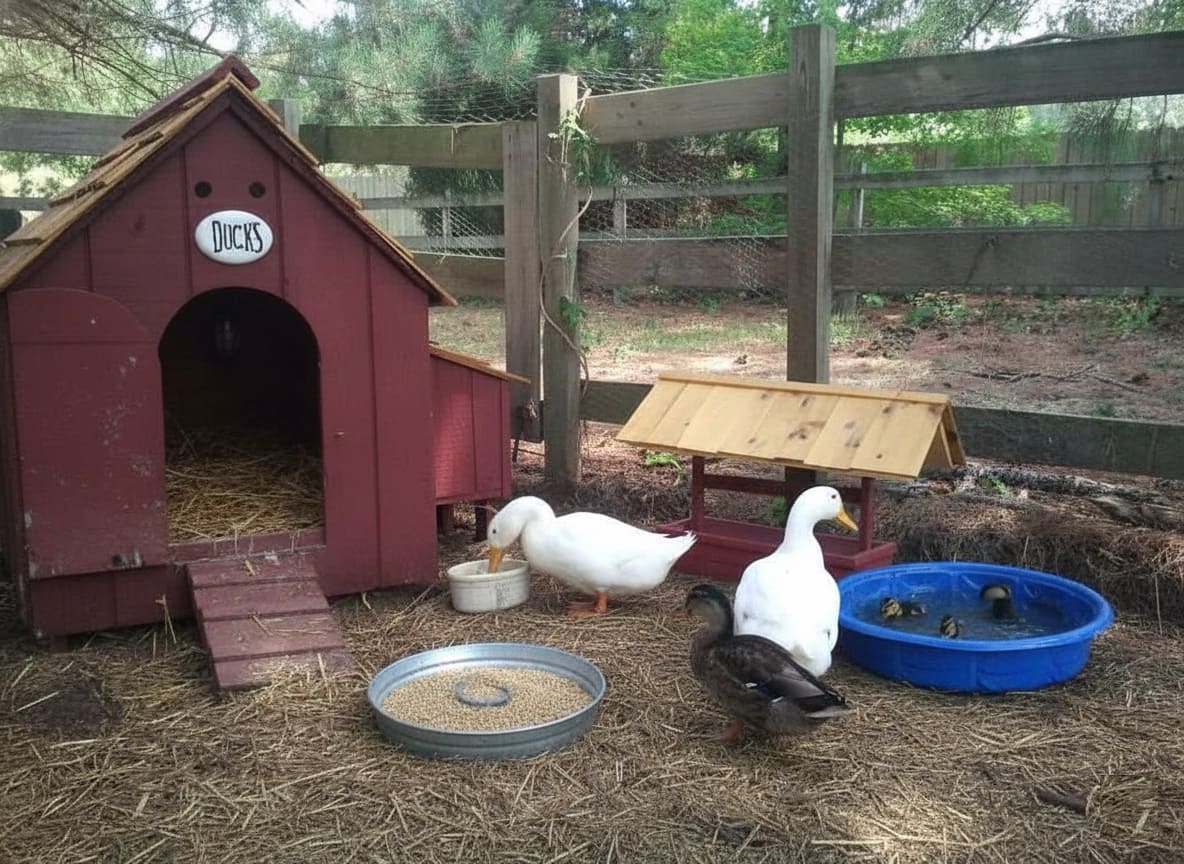 Duck Coop from dog house