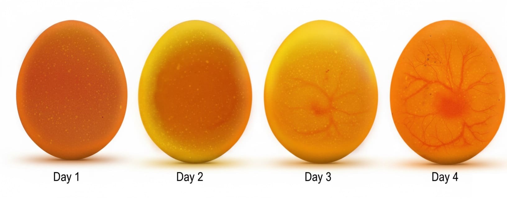 Egg Development Days 1-4