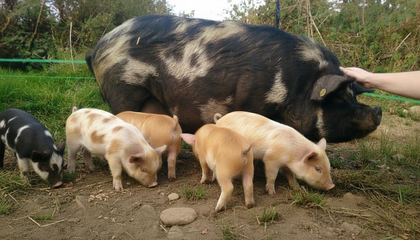 Raising Kunekune Pigs