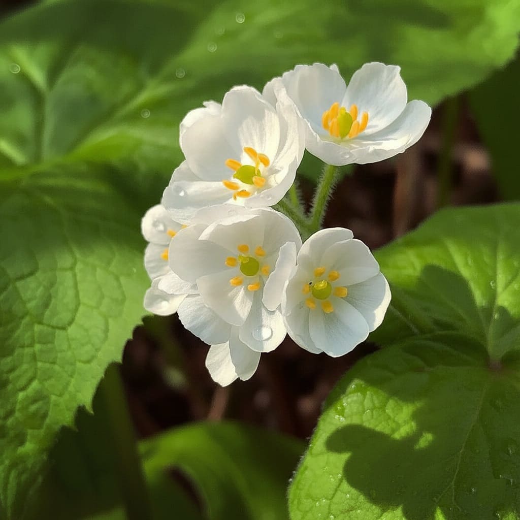 White Skeleton Flowers